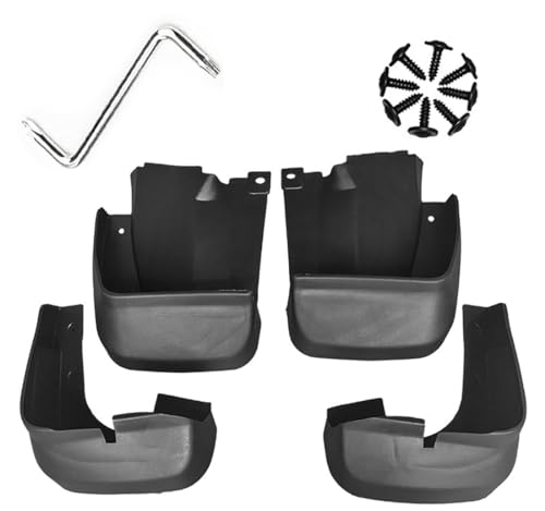 Image of Mud Flaps Mud Guards Fit for 2006-2011 Honda Civic, Front & Rear Mud Splash Guards Accessories - 4 Pc, Black