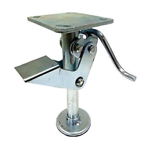 Floor Locks Brake 4" 5" 6" 8" Casters with Non-Slip Rubber Foot (8 inch)