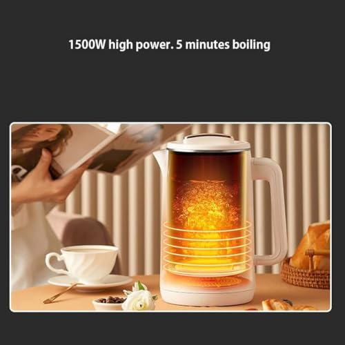 Tetera eléctrica inteligente 1.5L con control digital miniatura 2
