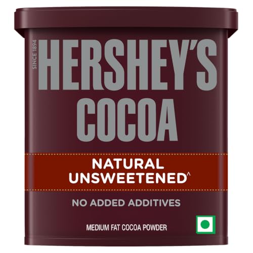 HERSHEY'S Natural Unsweetened Cocoa Powder Can, 8 oz 226G