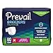 Breezers By PrevailĀ® Adult Brief , Medium, White, 32"-44", 6 Bags of 16 (96 Ct.)