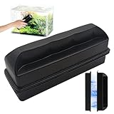 HIULLEN Aquarium Scheibenreiniger Magnet, Reinigungs Magnet Bürste, Aquarium Magnetbürste, Magnetisches Reinigungswerkzeug, Aquarium Glasreiniger für Fischglasbecken Aquarienreinigung Algenentfernung