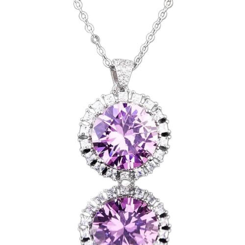Collier de pierres précieuses en argent massif bijou élégant