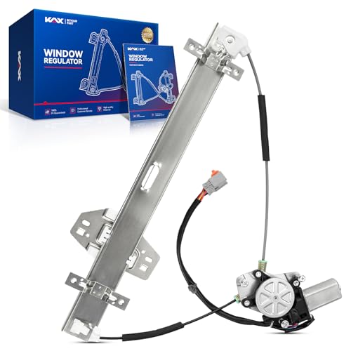 Image of KAX 748-131 Power Window Regulator with Motor Compatible with 2003-2011 Honda Element Front Left Driver Side Window Lifter