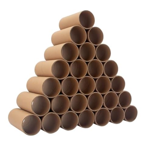 216 Pack Craft Rolls, Round Cardboard Tubes for Crafts, Paper Rolls for Classroom,Craft Tubes,Paper Tube for DIY Art- 1.57"x3.9"x54, 1.65"x3.9"x54, 1.51"x3.9"x54, 1.42"x3.9"x54 Cover
