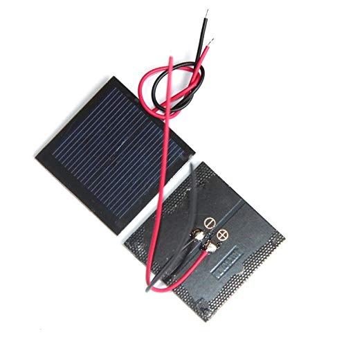 8 Mini Celle Solari 1V 200mA - 40x40 Mm Cablate - Per Progetti Fai Da Te, Giardino, Caricabatteria Eco-Friendly - Foto 12