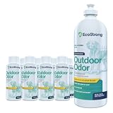Éliminateur d'odeurs d'extérieur | Nettoyant enzymatique d'urine de chien – Désodorisant puissant pour animaux de compagnie, chat, animal | Force professionnelle pour cour, gazon, niche, patio,
