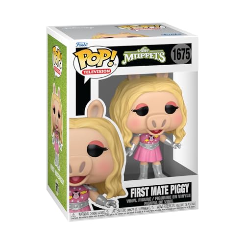 Funko Pop! TV: Muppets - First Mate Miss Piggy - The Muppets - Figura in Vinile da Collezione - Idea Regalo - Merchandising Ufficiale - Giocattoli per Bambini e Adulti - Comedy Fans