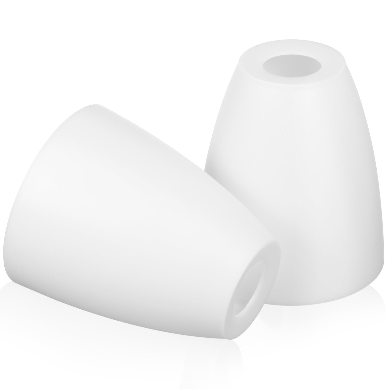 NUOBESTY Plastic Lamp Shade for E14 Small Table Lamp 4.5 Inch Desk Light Shade Home Decoration and Indoor Lighting