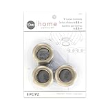 Dritz 44459 Curtain Grommets, Antique Gold, 1-Inch, 8-Pack