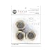 Dritz 44459 Curtain Grommets, Antique Gold, 1-Inch, 8-Pack