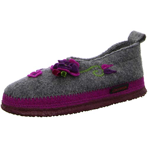 GIESSWEIN Tangerhuette, Hohe Hausschuhe Damen, Schiefer 017, 40 EU