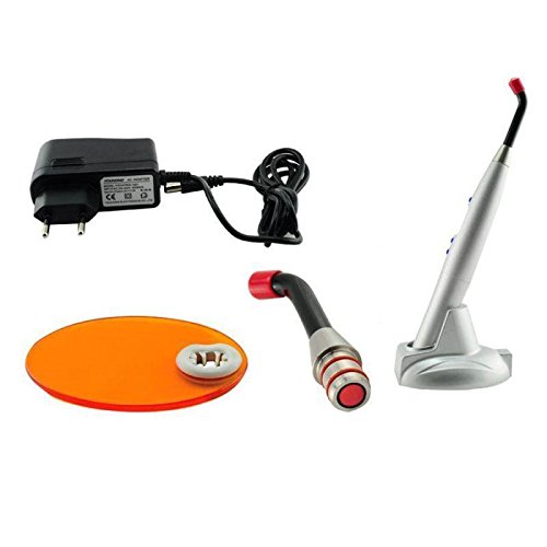BoNew USA Dental 10W Cordless LED Light Lamp 2000mw for Teeth Whitening Silver