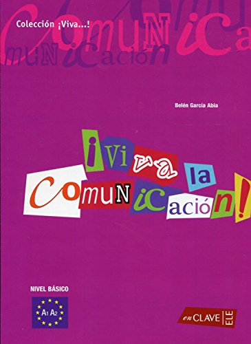 Portada de ¡Viva la Comunicación! nivel básico: