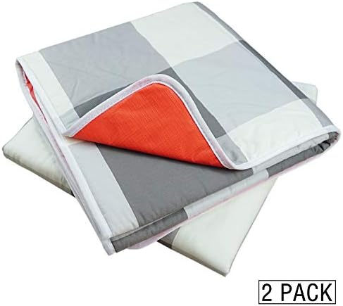 NOBER Washable Pee Pads for Dogs 2 Pack 47” X 31.5"