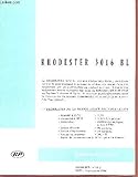  RHODESTER / 6 FASCICULES.