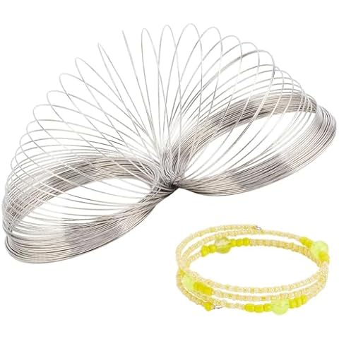 PH PandaHall 100 Loops Memory Wire for Bracelets Cover