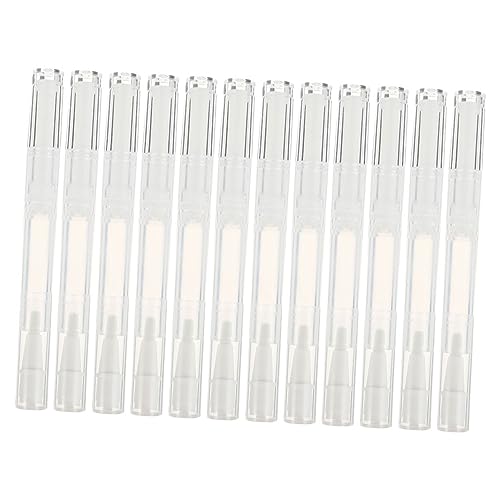 PartyKindom 15Piezas Bolígrafo Vacío de Aceite para Uñas de Tubos de Embalaje para Esmalte de Uñas y Brillo de Labios Diseño Ligero y Prueba de Fugas para