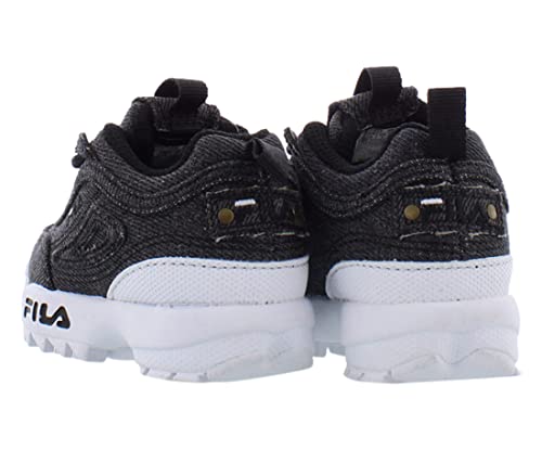 Fila Disruptor Ii Denim Baby Boys Shoes Size 5, Color: Charcoal4