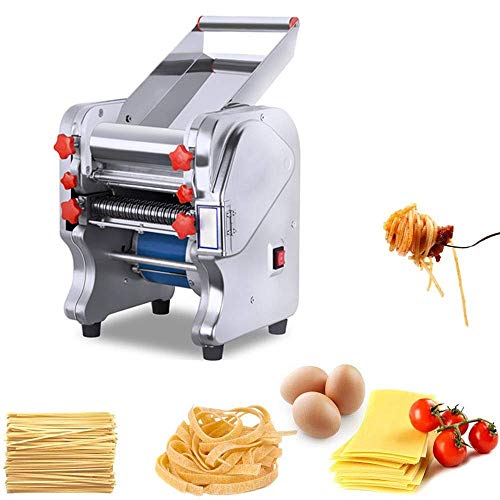 YUXIwang Pasta-Maschine Nudelmaschine 550W 220V Edelstahl Compatible with Gewerbe Elektro-Nudelherstellung Nudelmaschine… – Bild 3