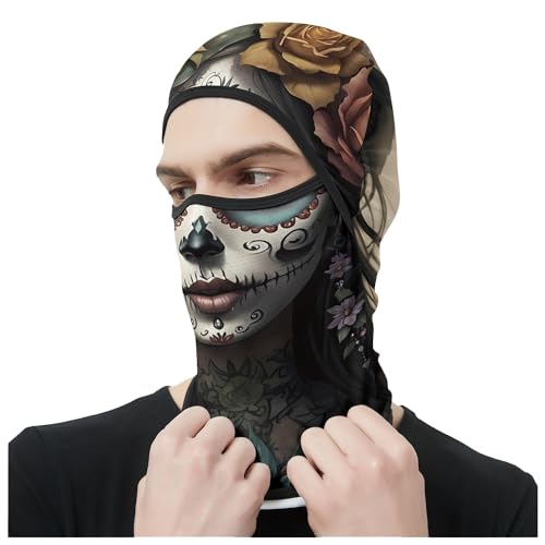 Image of Obacle Balaclava Face Mask Men Women for Sun Protection Motorcycle Fishing Raves