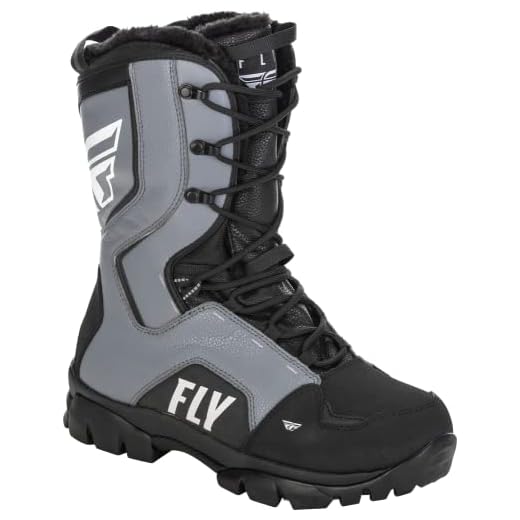 Fly Racing 2022 Marker Boot (Black/Grey, 11)