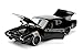 Jada Toys Fast & Furious 1:24 Dom's Plymouth GTX Die-cast Car, Toys for Kids and Adults, Black, Standard