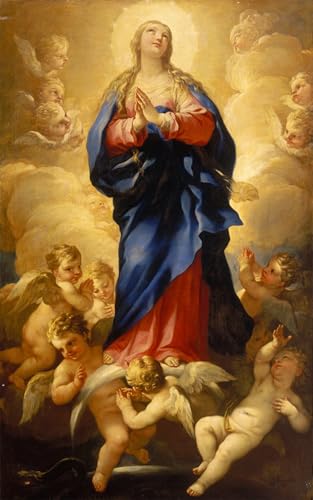 Lienzo de Pinturas Famosas con impresión de alta definición para decoración de pared de salón