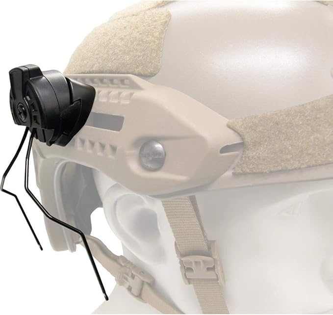 Adaptadores para auriculares compatibles con cascos MTEK Flux HHV y MLOK miniatura 2