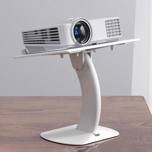 Soporte de proyector plegable para escritorio, blanco miniatura 1