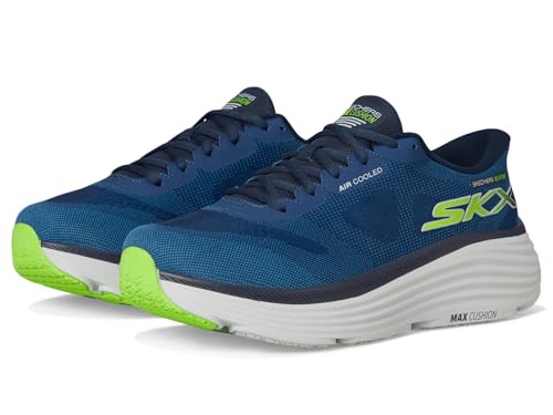 Image of Skechers Men's Hands Free Slip-ins Max Cushioning Endeavour Cardova Sneaker | Hands Free Slip-Ins, Max Cushioning, Air-Cooled Goga Mat Insole, Ultra Light Midsole, Natural Rocker Technology