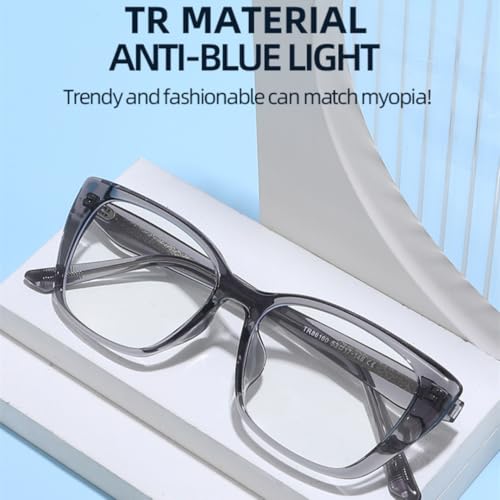 Lunettes carrées rétro classiques avec monture simple et design unisexe
