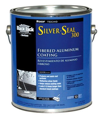 Black Jack 5175-a-34 Silver Seal 300 Fibered Aluminum Reflective Roof Coating (Pack of 6)