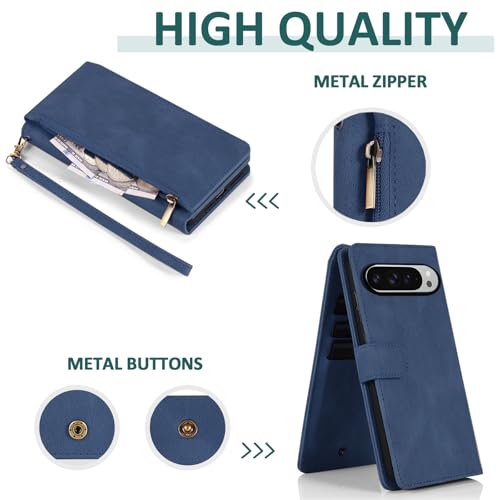 Coque Google Pixel 10 Pro XL XKLLPT UK Bleu - Protection antichoc ajustée - 3