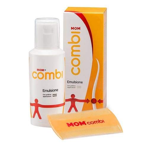 Mom combi emulsione anti-pediculosi con pettine