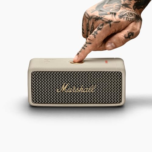 Marshall Emberton II Portable Bluetooth Speaker (Cream) — view 9