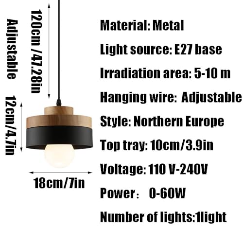 Lámpara de techo empotrada con difusor de madera para luz decorativa 7