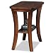 Leick Furniture Boa Collection Solid Wood Narrow Chairside End Table