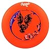 Eurodisc 175g Organic Ultimate Frisbee Creature ORANGE Wettkampfharte Wurfscheibe mit Stabiler Fugbahn über 100 Meter