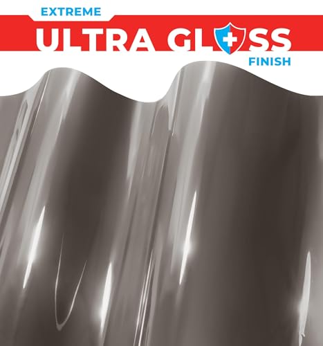 Image of ColorFusion PPF by VViViD, Gloss Nardo Grey Dry Apply PPF Vinyl Car Wrap Roll 60ft x 5ft