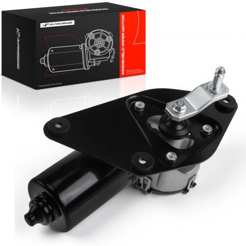 Image of A-Premium Front Windshield Wiper Motor Compatible with Ford Mustang 1987-1993, E-150 /E-250 /E-350 Econoline 92-94, E-150 /E-350 Econoline Club Wagon 92-94, Escort, Tempo, Topaz & Mercury Topaz, Tracer