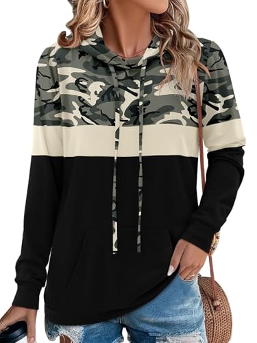 Image of Angerella Long Sleeve Hoodies for Women Pullover Hooded Sweatshirts