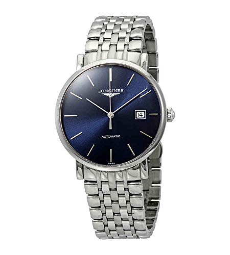 Longines Elegant Collection L4.910.4.92.6 - Stainless Steel Silver-Tone Dress Watch