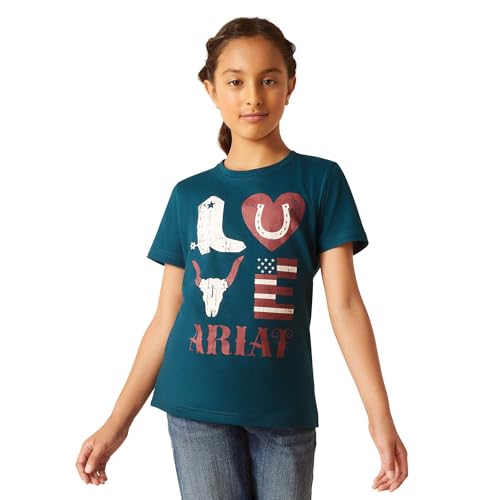Ariat Girls' Western Love Shirt