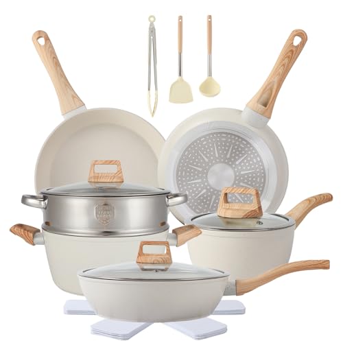 16PCS Pots and Pans Set Non Stick Cookware Set Nonstick ...