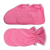 Guantes Dry Hands Mantén la cera caliente en tus manos y pies después de hacer la cera de parafina. Para ayudar a maximizar la absorción de humedad en la piel para un buen efecto.