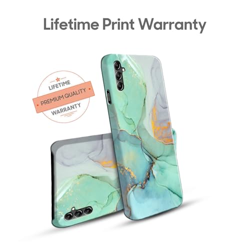 Image of COLORflow Back Cover Compatible with Samsung Galaxy A14 5G / 4G | Beautiful Green Marble | Designer Printed Hard CASE Bumper Back Cover Compatible with Samsung Galaxy A14 5G / 4G