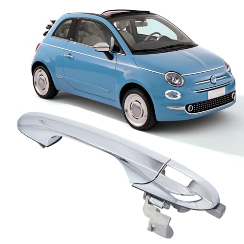 【Contenuto della Consegna】: 1 maniglia per porta anteriore destro fiat 500. Maniglia per porta esterna di ricambio diretto compatibile con fiat 500. Senza serratura e senza elettroserratura. Maniglia per porta esterna di ricambio OE di alta qualità, a montaggio diretto.