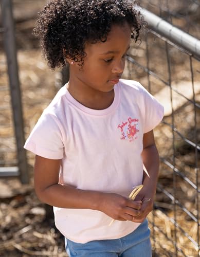 John Deere Farm Animals Girls T-Shirt Toddler to Little Kid Sizes (2T - 7-8)3