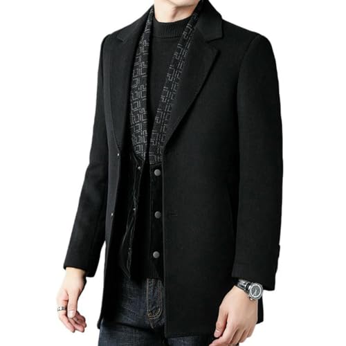 Veste casual homme automne hiver en laine pour le quotidien chic